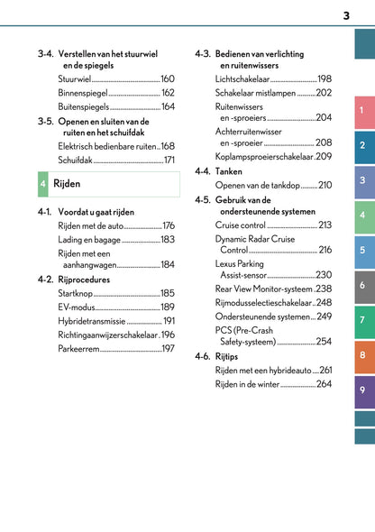 2016-2017 Lexus CT 200h Gebruikershandleiding | Nederlands