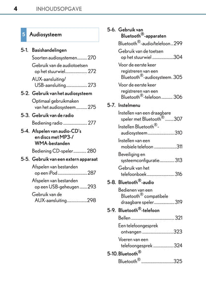 2016-2017 Lexus CT 200h Gebruikershandleiding | Nederlands