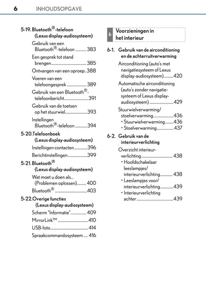 2016-2017 Lexus CT 200h Gebruikershandleiding | Nederlands