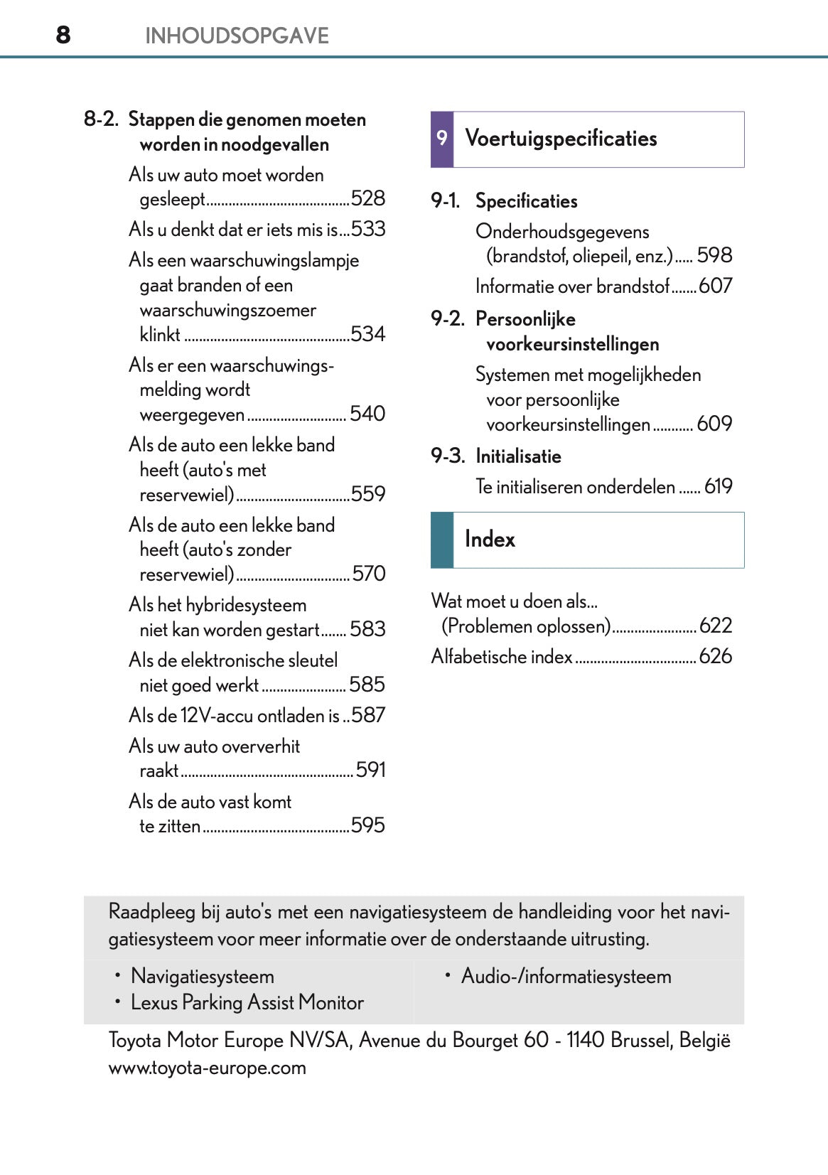 2016-2017 Lexus CT 200h Gebruikershandleiding | Nederlands