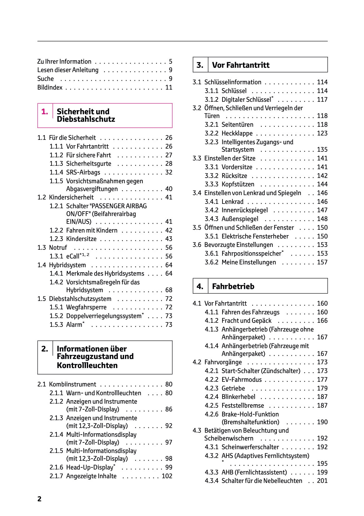 2025-2026 Lexus LBX Bedienungsanleitung | Deutsch