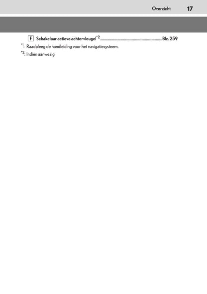 2017-2018 Lexus LC 500h Owner's Manual | Dutch