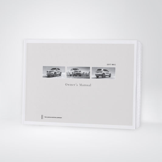 2017 Lincoln MKC Owner's Manual | English US