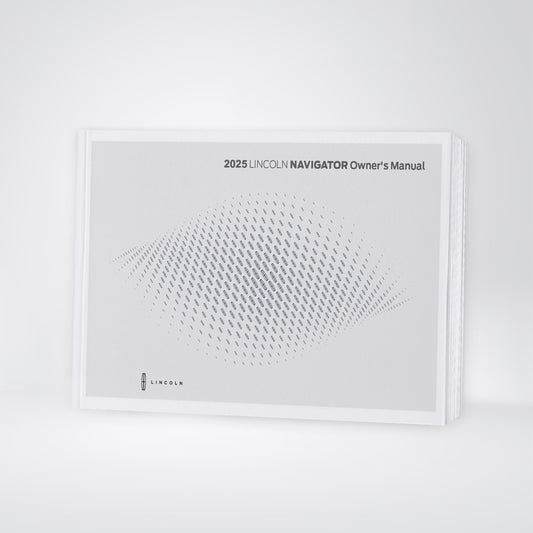 2025 Lincoln Navigator Owner's Manual | English