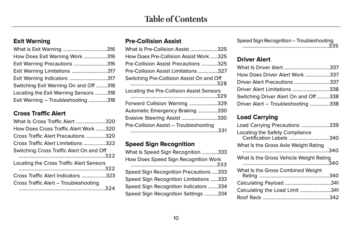 2025 Lincoln Navigator Owner's Manual | English