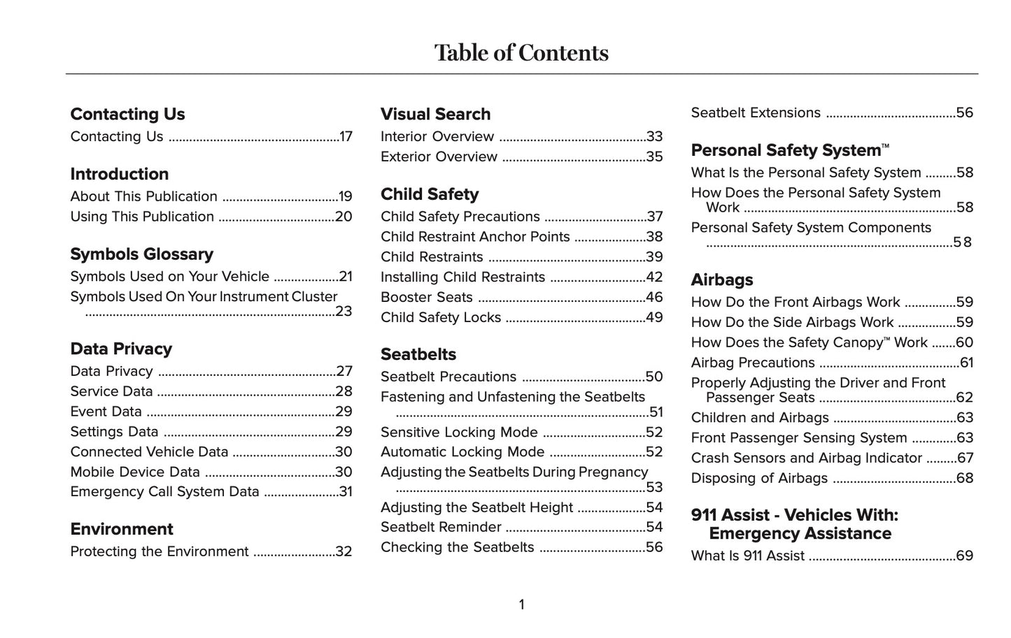 2025 Lincoln Navigator Owner's Manual | English