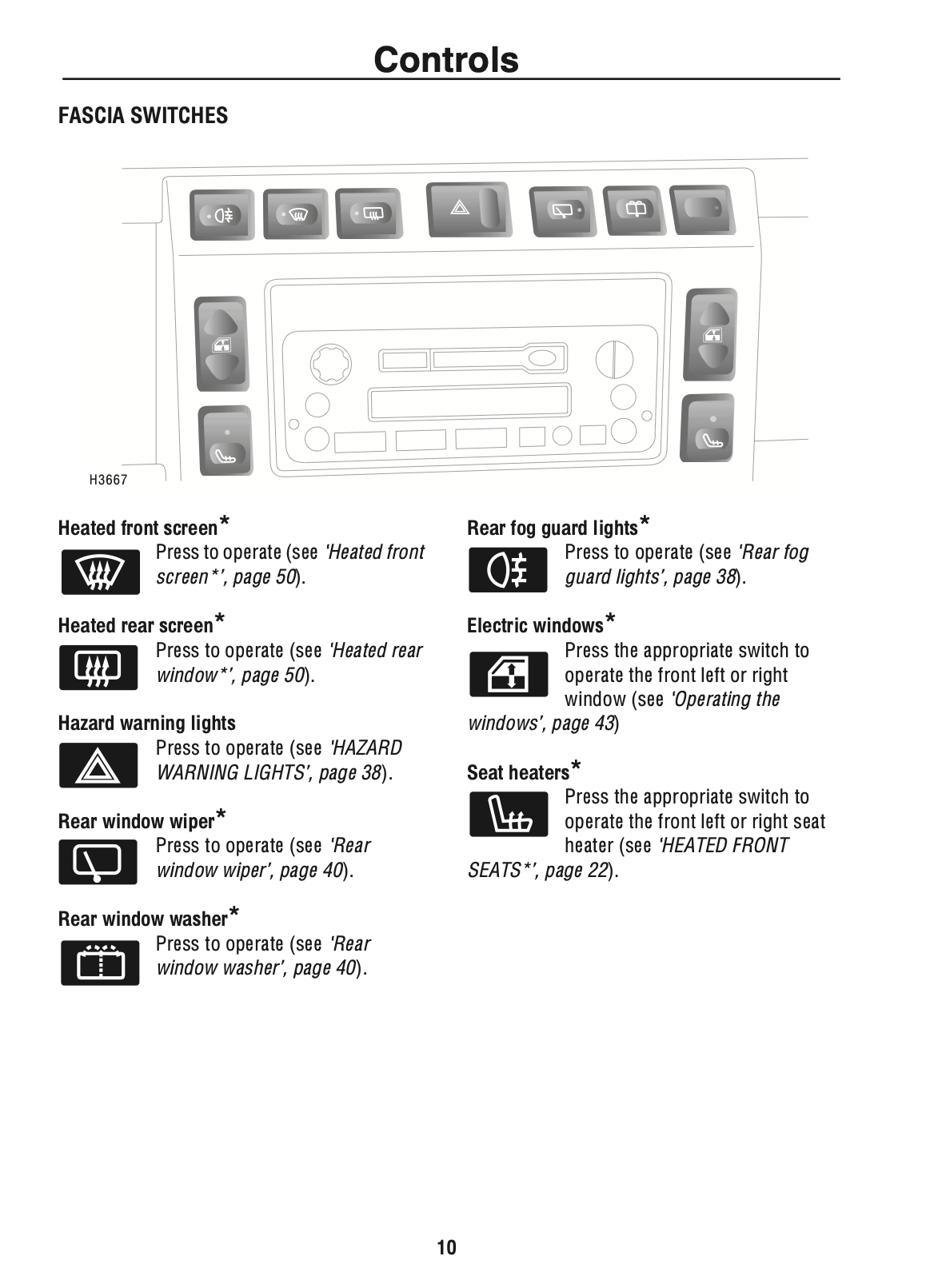 2002 Land Rover Defender Owner's Manual | English