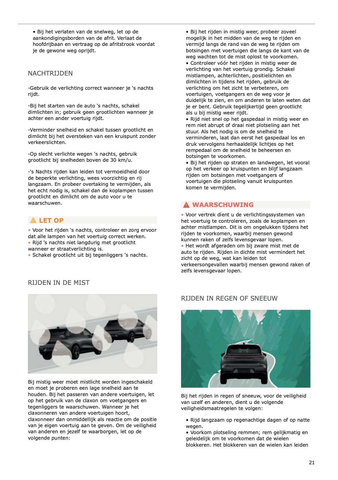 2025 Leapmotor C10 Owner's Manual | Dutch