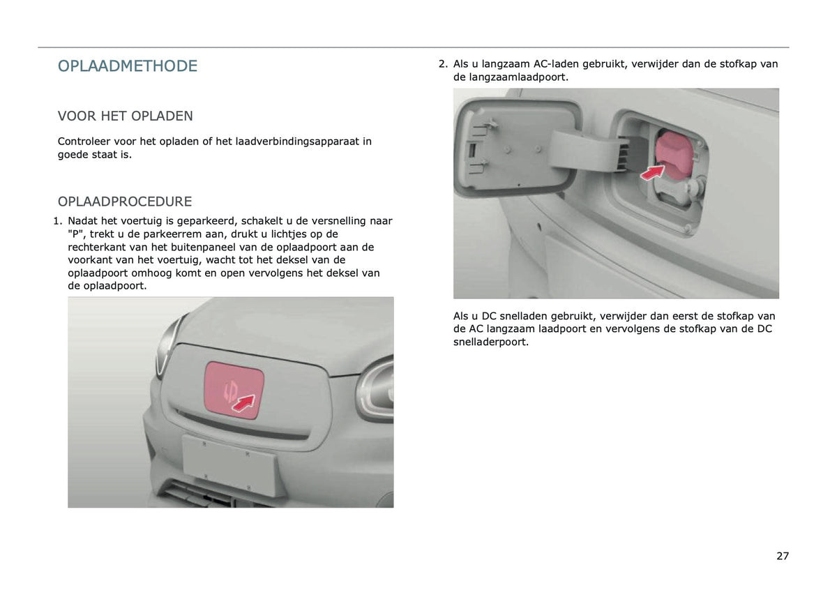 2025 Leapmotor T03 Owner's Manual | Dutch