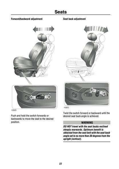 2002 Land Rover Range Rover Owner's Manual | English