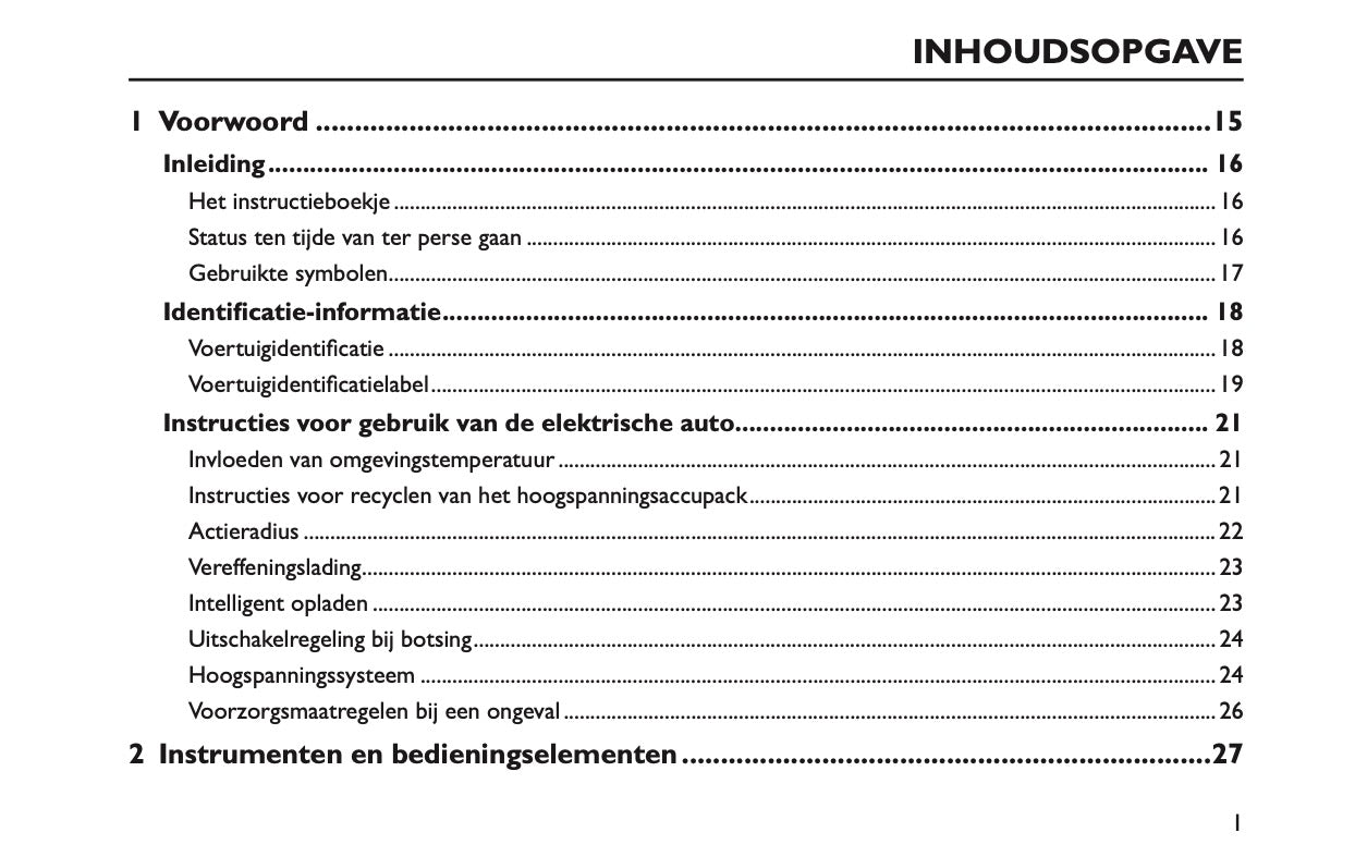 2024-2025 MG MG4 Electric Owner's Manual | Dutch