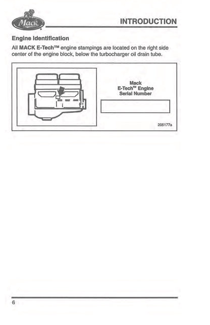 2000 Mack MR Series Owner's Manual | English