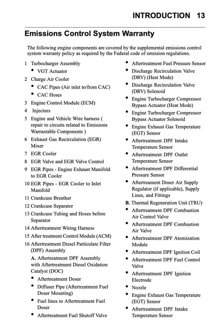 2010 Mack TD700 Series Owner's Manual | English
