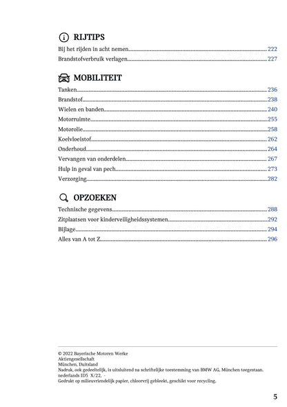 2022-2023 Mini Cabrio Owner's Manual | Dutch