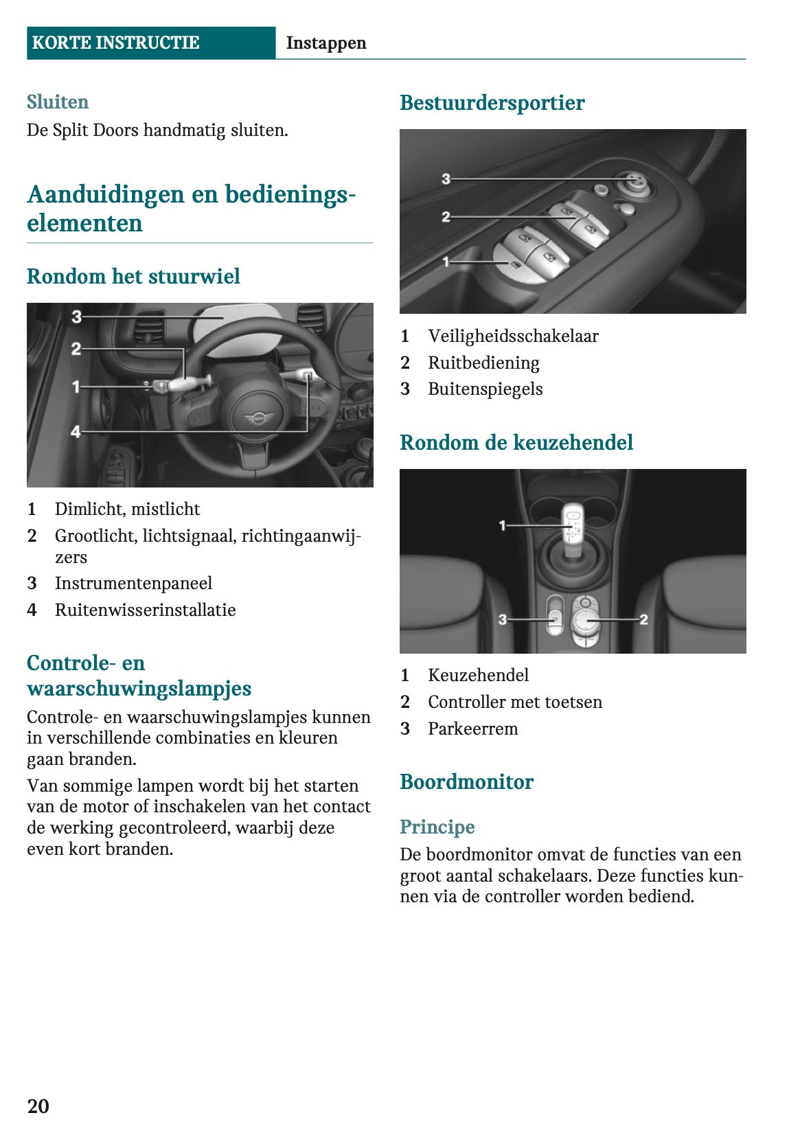 2021-2022 Mini Clubman Gebruikershandleiding | Nederlands