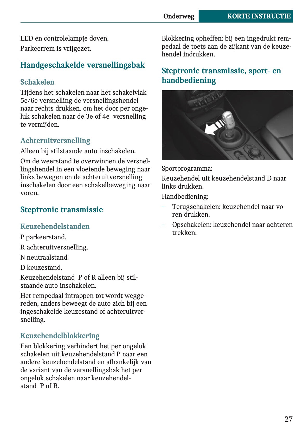 2021-2022 Mini Clubman Gebruikershandleiding | Nederlands