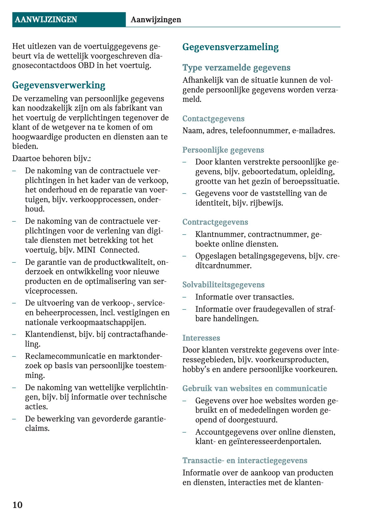 2021-2022 Mini Clubman Gebruikershandleiding | Nederlands