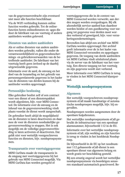 2025-2026 Mini Cooper Gebruikershandleiding | Nederlands