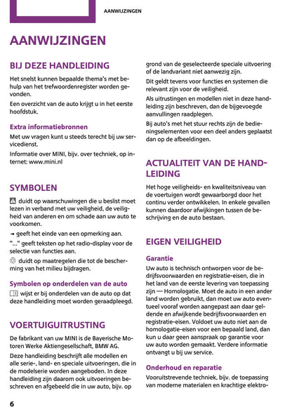 2013 Mini Countryman/Paceman Gebruikershandleiding | Nederlands