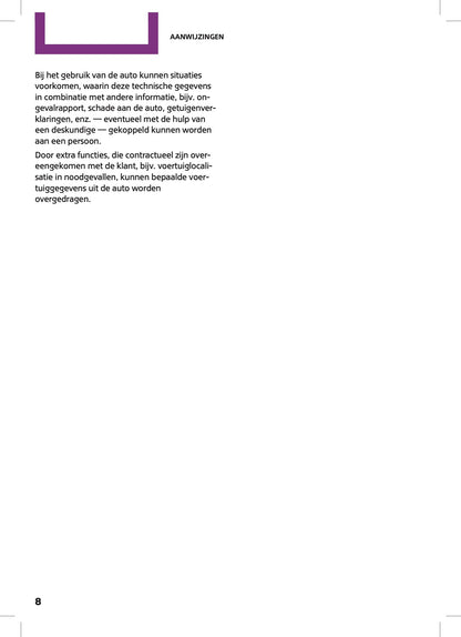 2015 Mini Countryman/Paceman Owner's Manual | Dutch