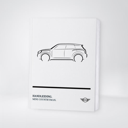 2022 Mini Countryman Gebruikershandleiding | Nederlands