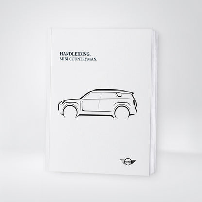 2024 Mini Countryman Gebruikershandleiding | Nederlands