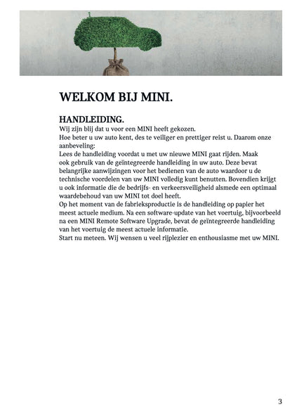 2024 Mini Countryman Gebruikershandleiding | Nederlands