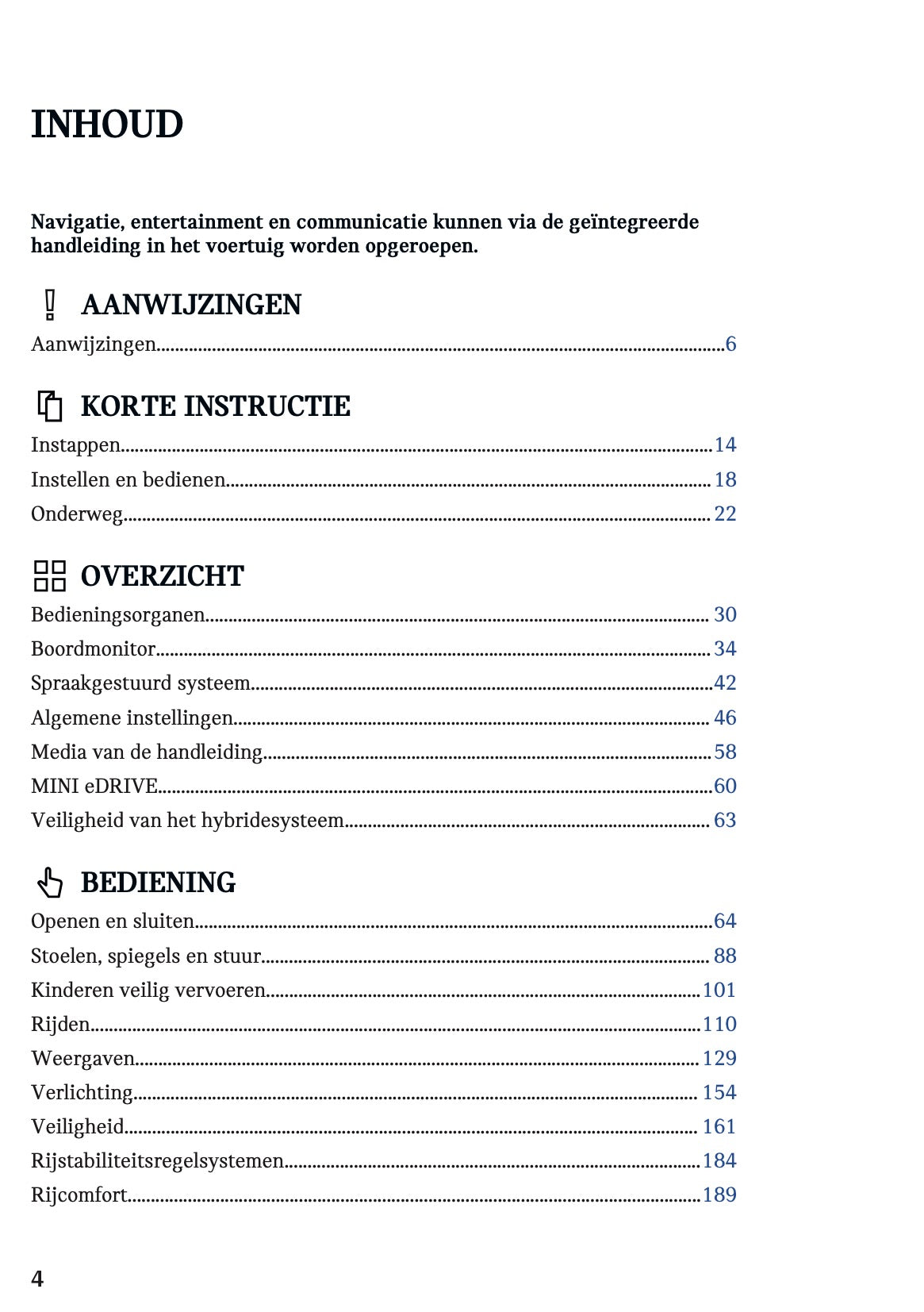 2020-2021 Mini Countryman Plug-in-Hybrid Gebruikershandleiding | Nederlands