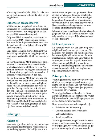 2020-2021 Mini Countryman Plug-in-Hybrid Gebruikershandleiding | Nederlands