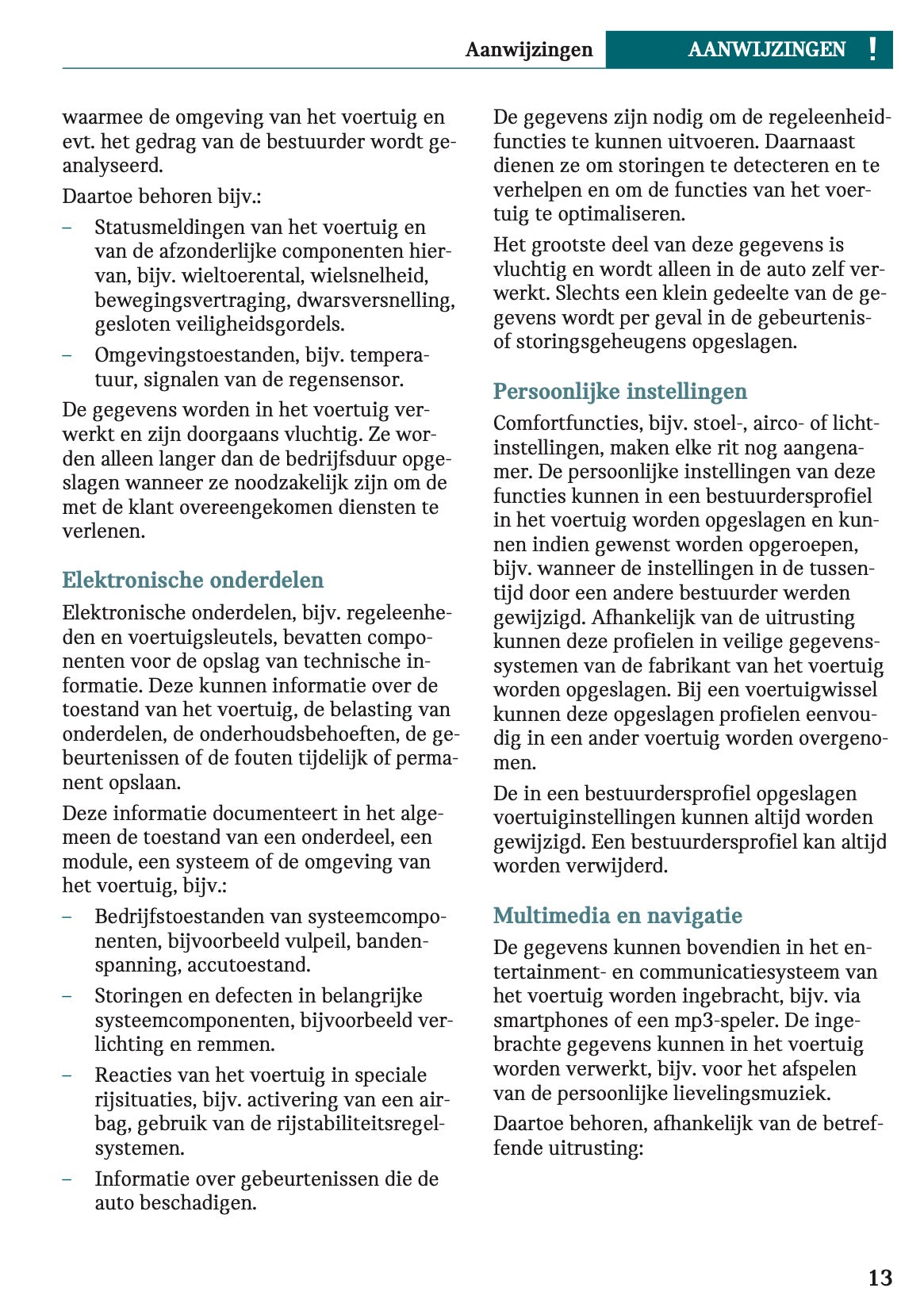 2023 Mini Mini Gebruikershandleiding | Nederlands