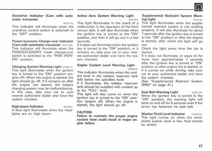 1992 Mitsubishi 3000GT Owner's Manual | English