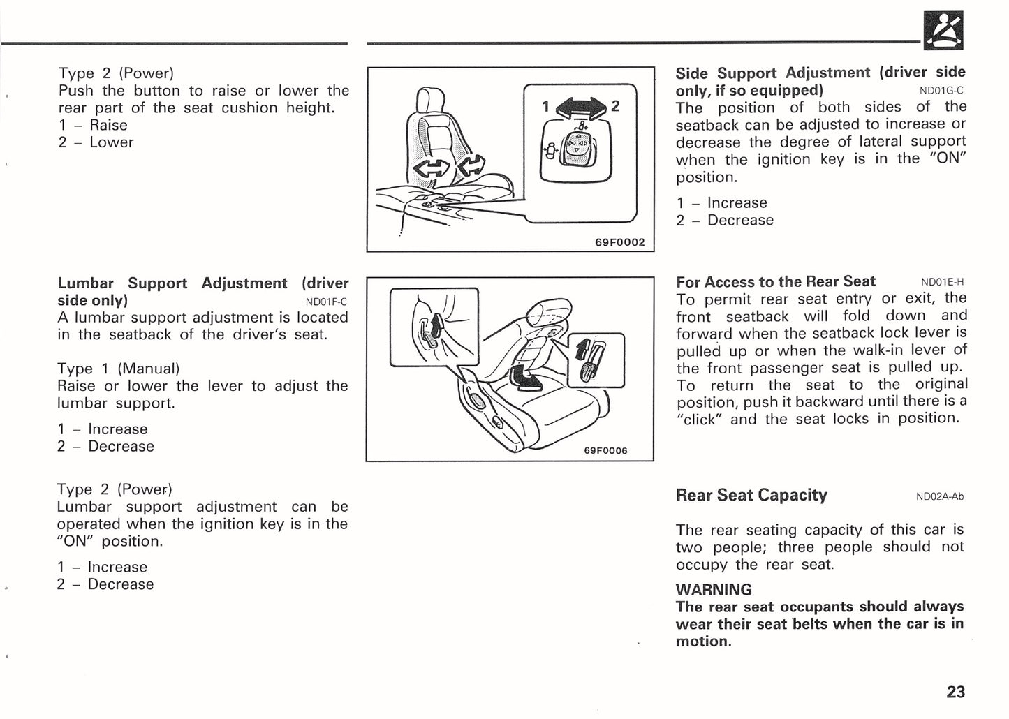 1992 Mitsubishi 3000GT Owner's Manual | English