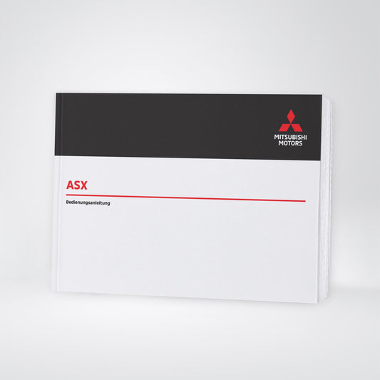 2026 Mitsubishi ASX Owner's Manual | German