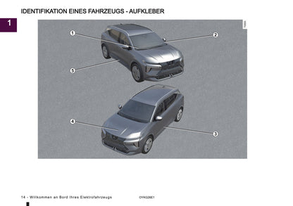 2026 Mitsubishi Eclipse Cross EV Owner's Manual | German