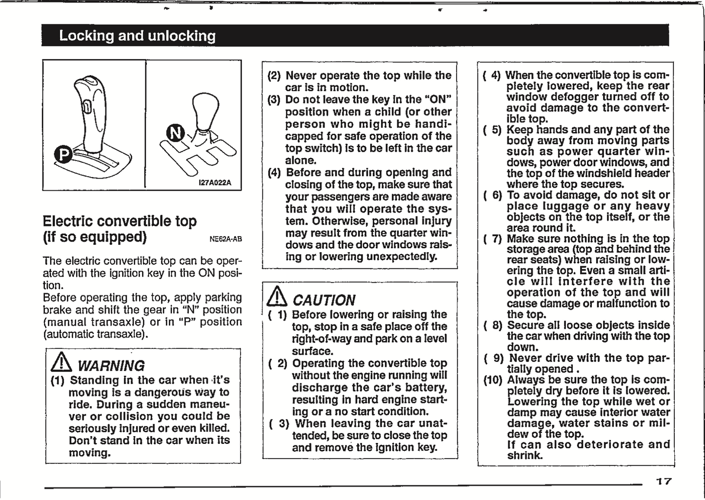 1998 Mitsubishi Eclipse Owner's Manual | English