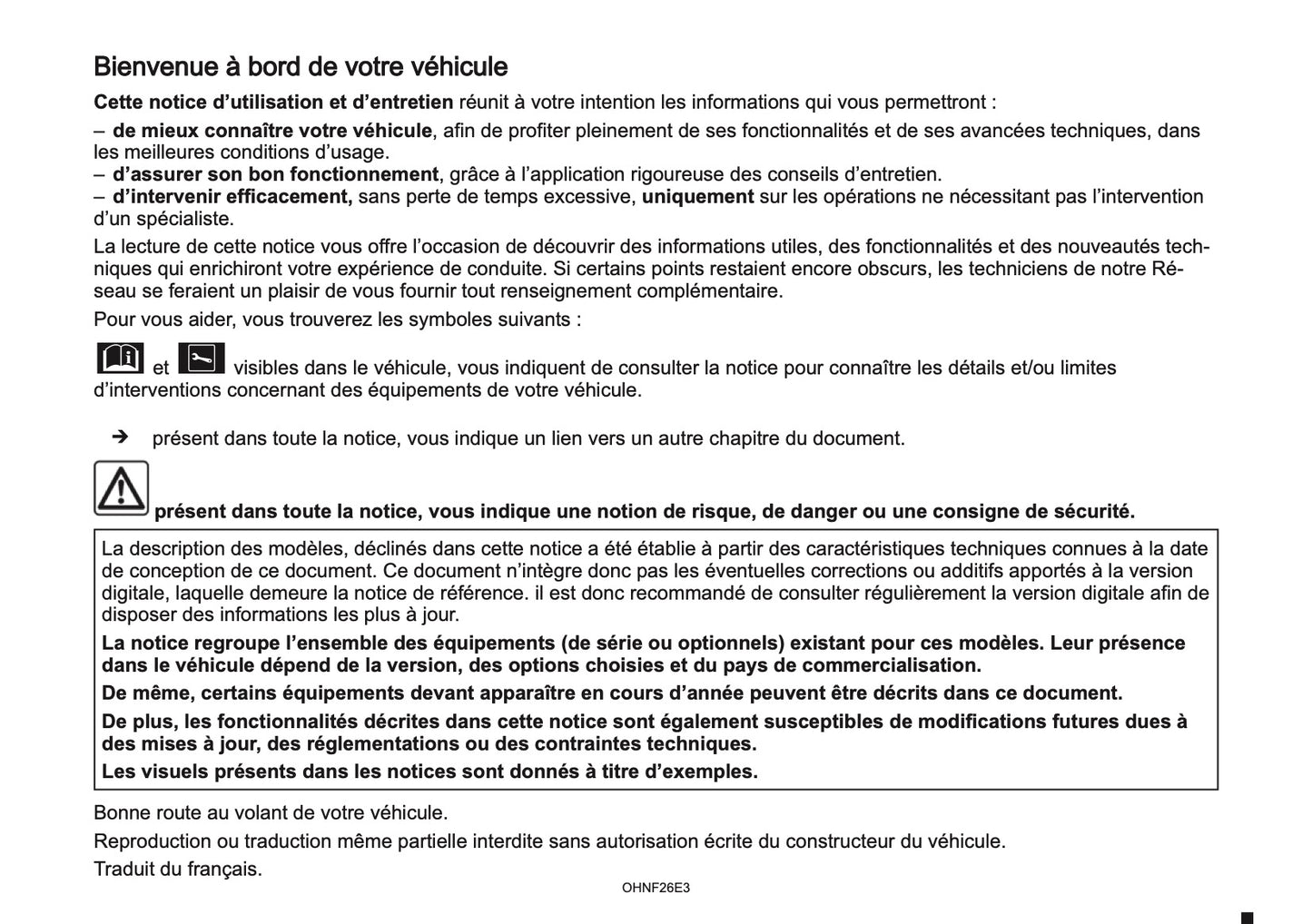 2026 Mitsubishi Grandis Owner's Manual | French