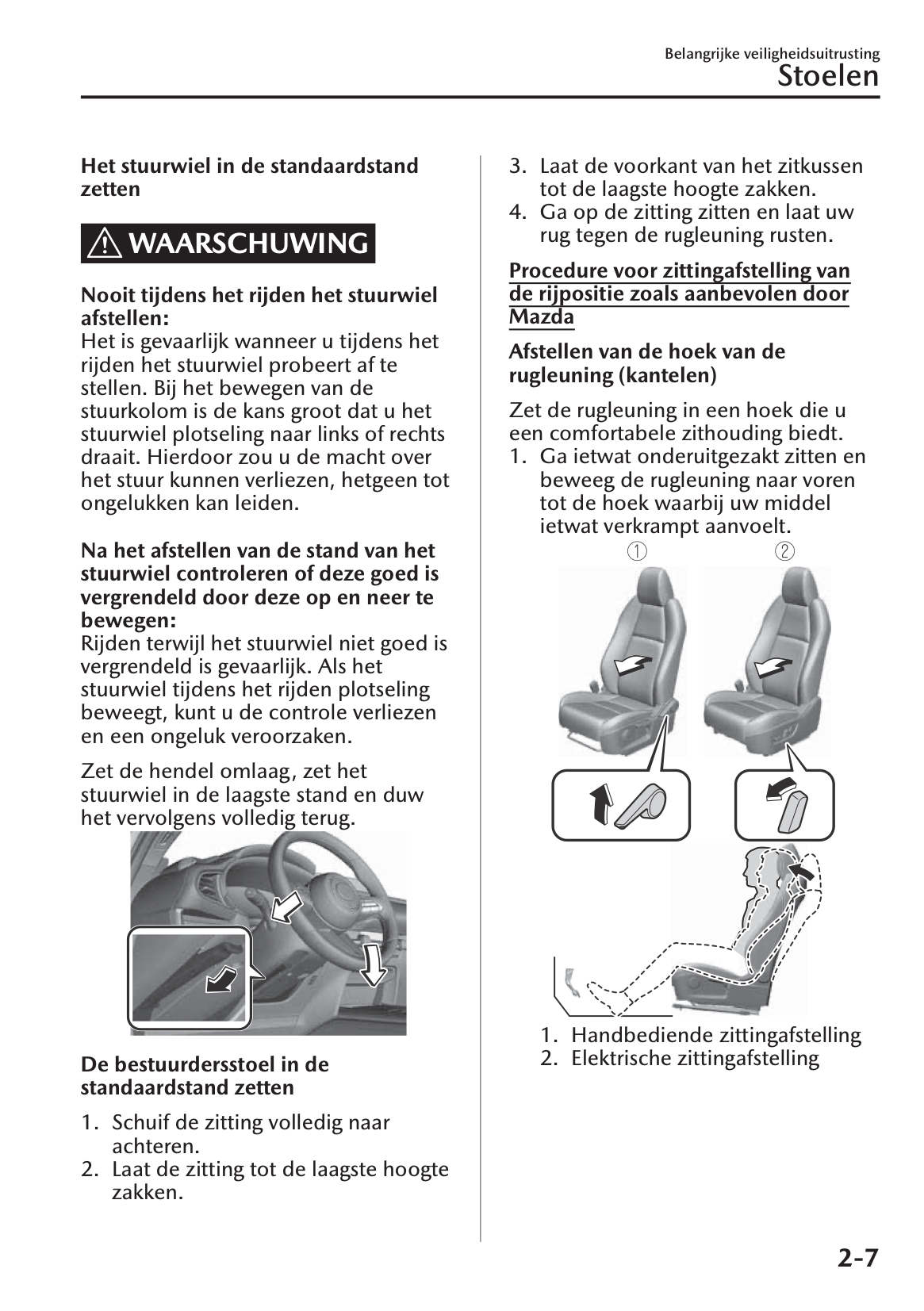 2021-2023 Mazda CX-30 Owner's Manual | Dutch