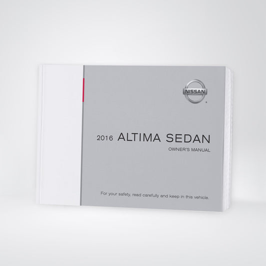 2016 Nissan Altima Owner's Manual | English