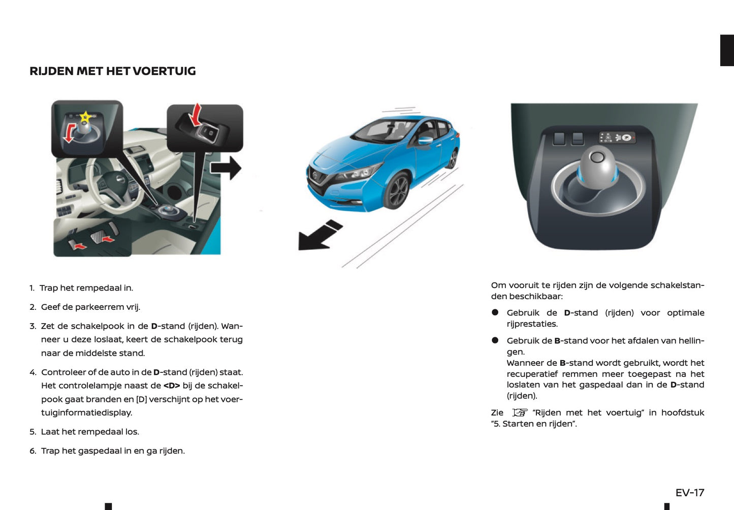 2019-2020 Nissan Leaf Owner's Manual | Dutch