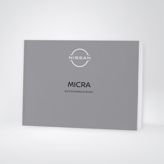 2025 Nissan Micra Gebruikershandleiding | Nederlands