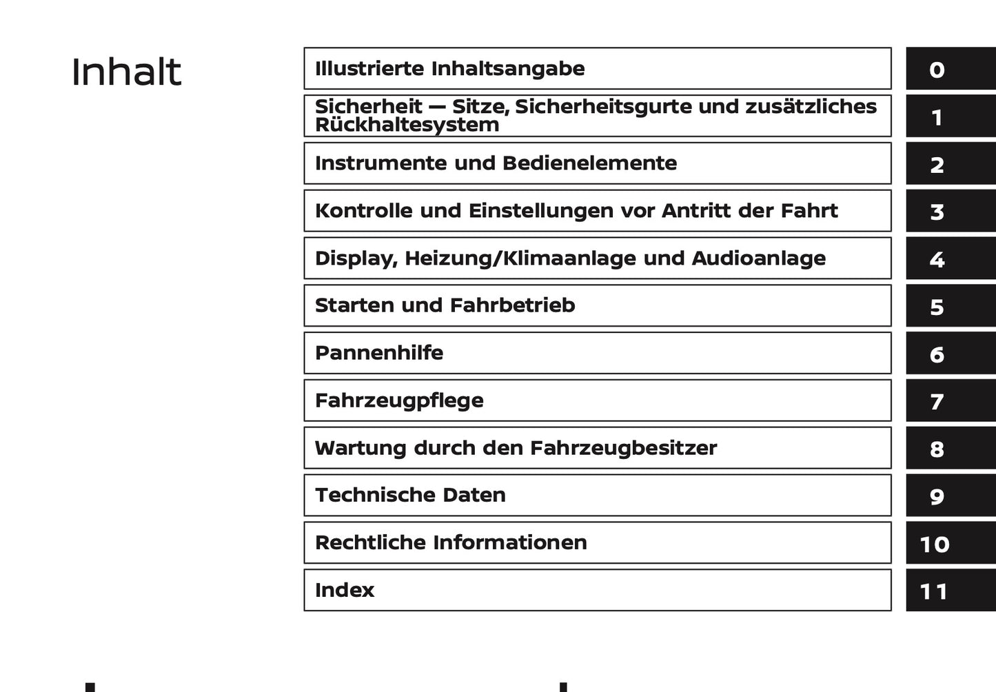 2026 Nissan Qashqai Owner's Manual | German