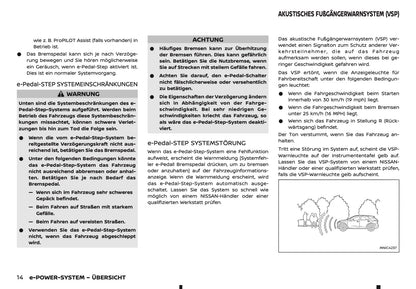 2025-2026 Nissan Qashqai e-Power Owner's Manual | German