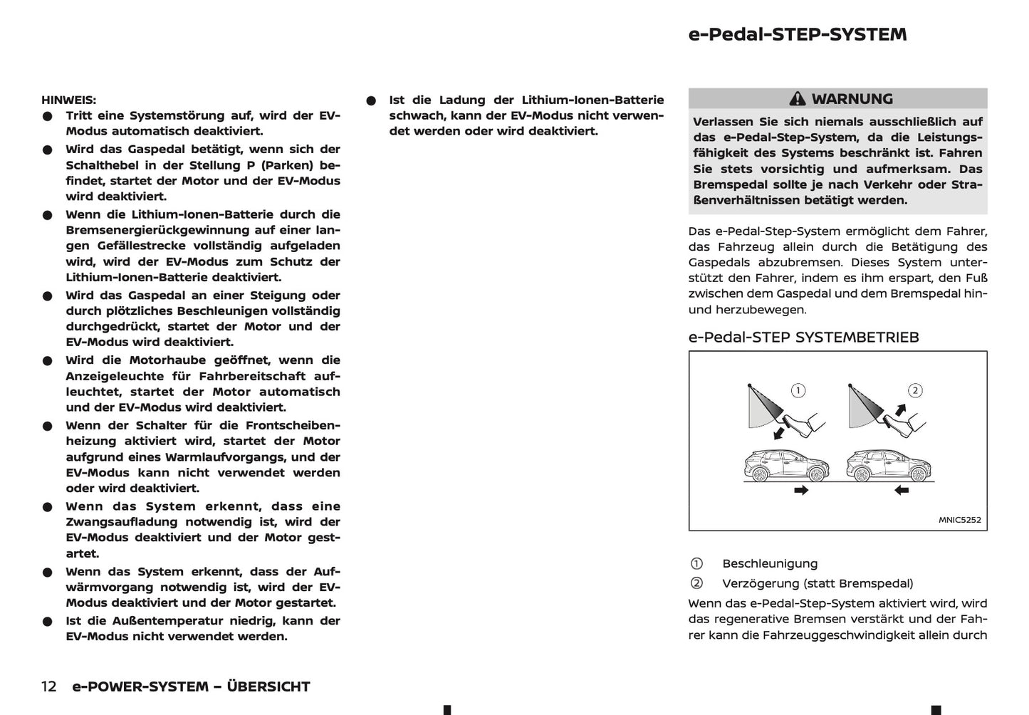 2026 Nissan Qashqai e-Power Owner's Manual | German