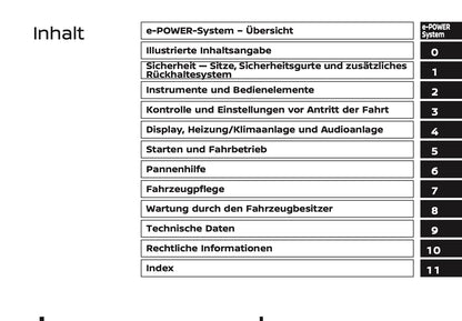 2026 Nissan Qashqai e-Power Owner's Manual | German