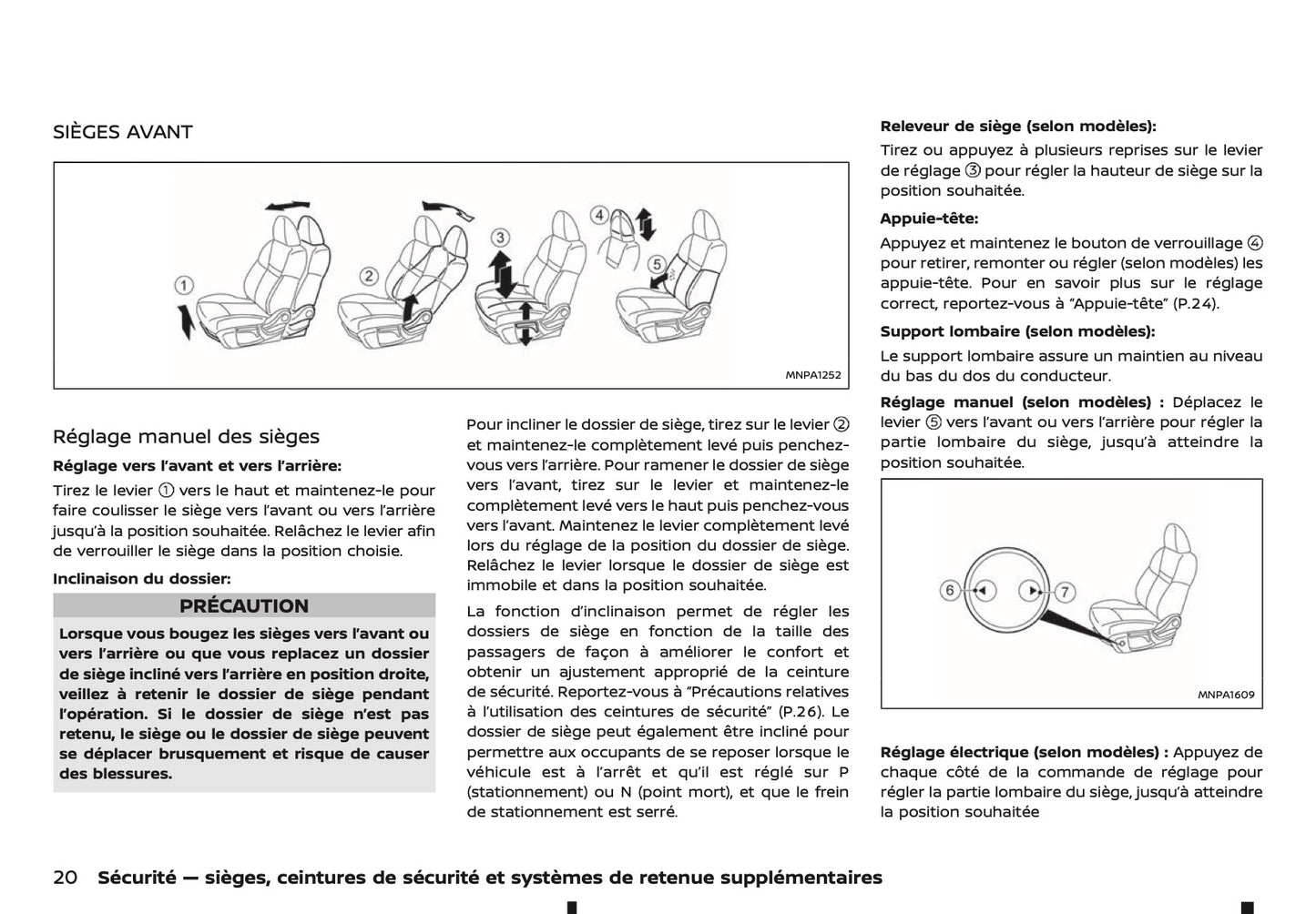 2024-2025 Nissan Qashqai Owner's Manual | French