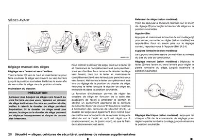 2024-2025 Nissan Qashqai Owner's Manual | French