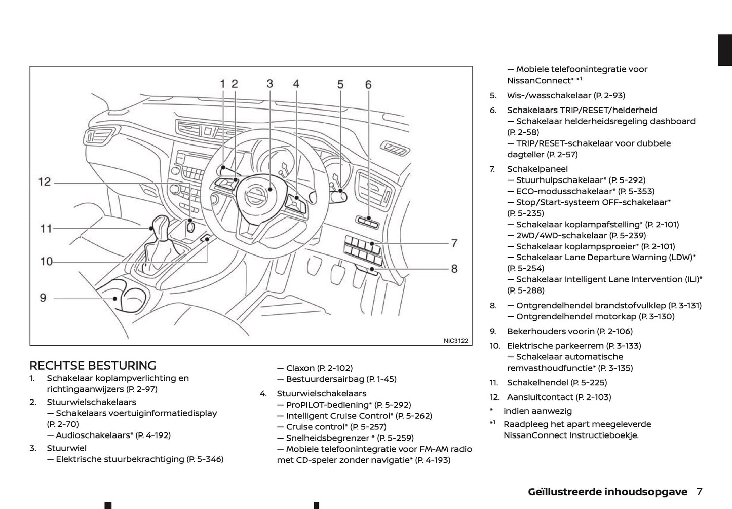 2020-2021 Nissan Qashqai Owner's Manual | Dutch