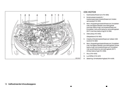 2020-2021 Nissan Qashqai Owner's Manual | Dutch