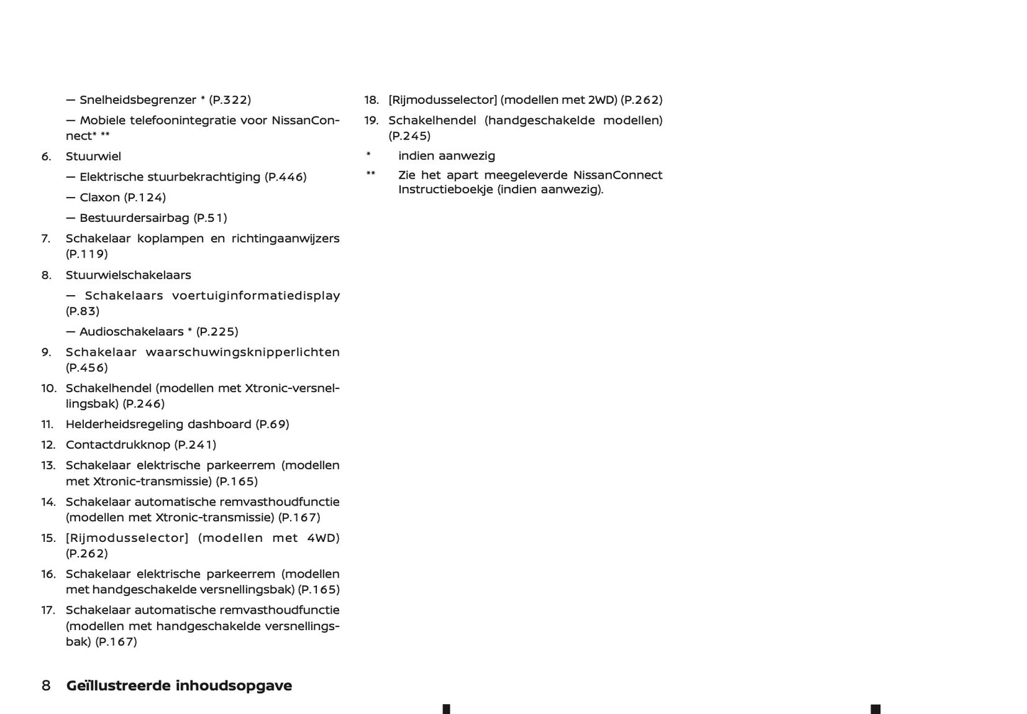 2025-2026 Nissan Qashqai Gebruikershandleiding | Nederlands