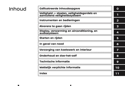 2025-2026 Nissan Qashqai Gebruikershandleiding | Nederlands